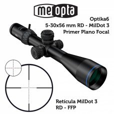 Visor Meopta Meopro Optika6 5-30x56 FFP - RD MilDot 3